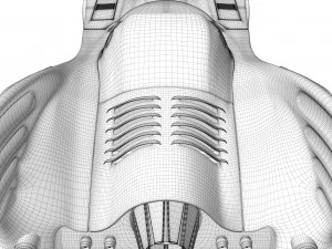 Batmobile 1989 3D Model