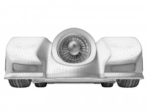 Batmobile 1989 3D Model