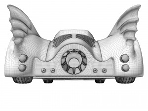 Batmobile 1989 3D Model