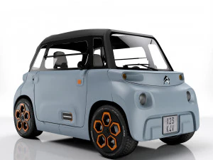 Citro&euml;n Ami 2021 Modelo 3D