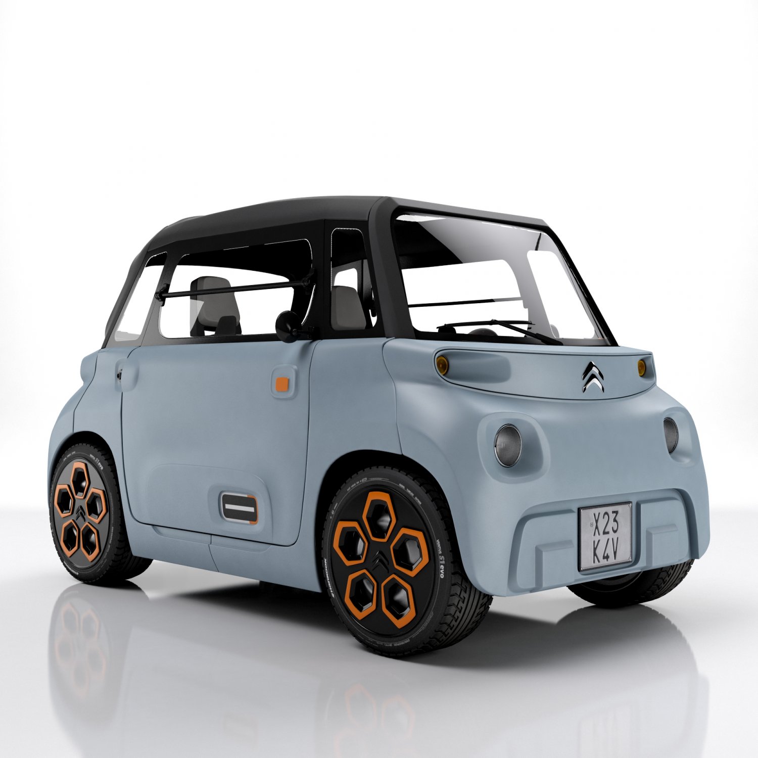 Citroen Ami 2021 3D Model in Compact Cars 3DExport