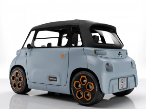 Citroen Ami 2021 3D Model