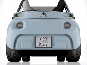 Citroen Ami 2021 3D Model