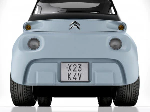 Citroen Ami 2021 3D Model