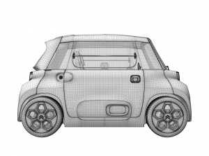 Citroen Ami 2021 3D Модель