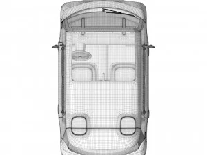 Citroen Ami 2021 3D Model