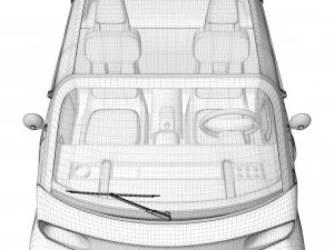Citroen Ami 2021 3D Model