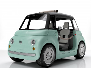 Fiat Topolino 2023 3D-Modell