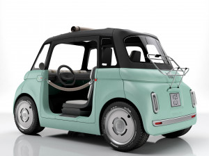 Fiat Topolino 2023 3D-Modell