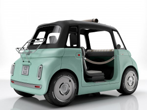 Fiat Topolino 2023 3D-Modell