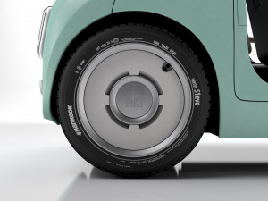 Fiat Topolino 2023 3D-Modell