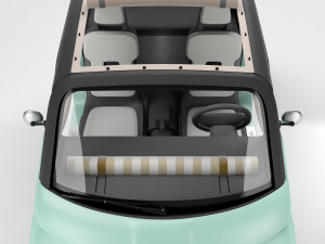 Fiat Topolino 2023 3D-Modell