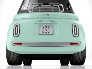 Fiat Topolino 2023 3D-Modell