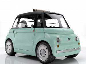 Fiat Topolino 2023 Modelo 3D