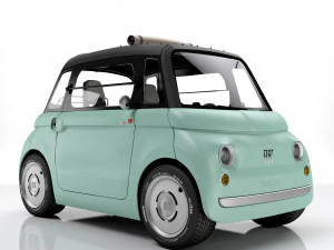 Fiat Topolino 2023 Modelo 3D