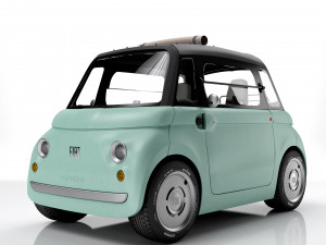Fiat Topolino 2023 Modèle 3D