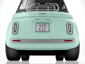 Fiat Topolino 2023 Modèle 3D