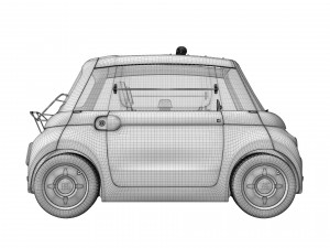 Fiat Topolino 2023 Modèle 3D