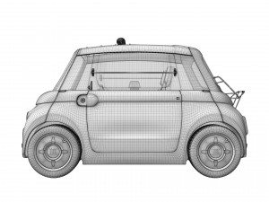 Fiat Topolino 2023 Modèle 3D