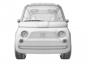 Fiat Topolino 2023 Modèle 3D