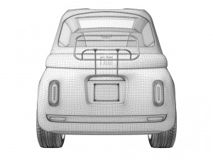 Fiat Topolino 2023 Modèle 3D