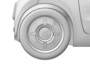 Fiat Topolino 2023 Modèle 3D