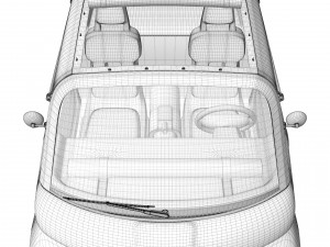 Fiat Topolino 2023 Modèle 3D