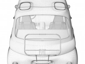 Fiat Topolino 2023 Modèle 3D