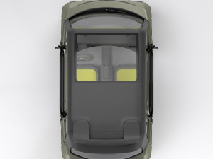 Citroen MY AMI BUGGY 2023 3D मॉडल