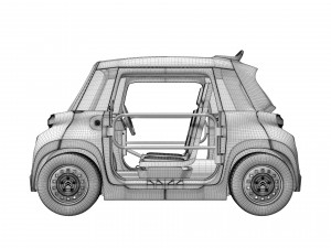 Citroen MY AMI BUGGY 2023 3D मॉडल