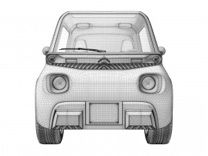 Citroen MY AMI BUGGY 2023 3D मॉडल