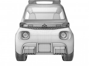 Citroen MY AMI BUGGY 2023 3D मॉडल