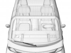 Citroen MY AMI BUGGY 2023 3D मॉडल