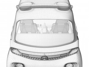 Citroen MY AMI BUGGY 2023 3D मॉडल