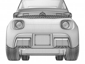 Citroen MY AMI BUGGY 2023 3D मॉडल