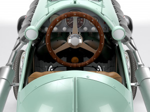 Steampunk Race Car 3D Модель