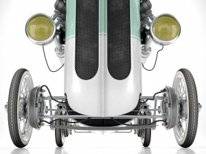 Steampunk Race Car 3D Модель
