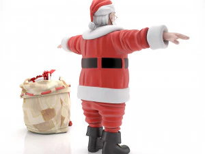 Pap&aacute; Noel Modelo 3D