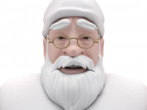Pap&aacute; Noel Modelo 3D
