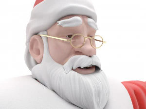 Pap&aacute; Noel Modelo 3D