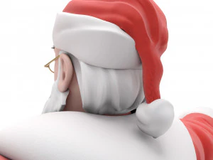 Pap&aacute; Noel Modelo 3D