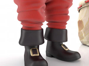 Pap&aacute; Noel Modelo 3D