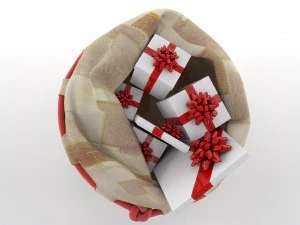 Pap&aacute; Noel Modelo 3D