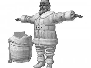 Pap&aacute; Noel Modelo 3D