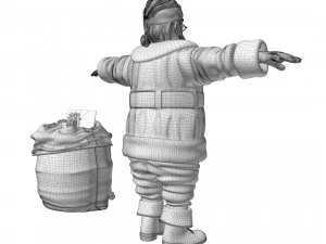 Pap&aacute; Noel Modelo 3D