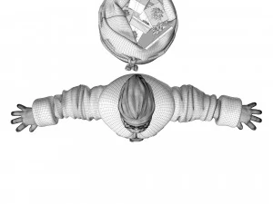 Pap&aacute; Noel Modelo 3D