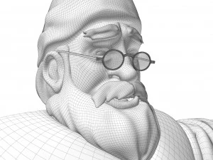 Pap&aacute; Noel Modelo 3D