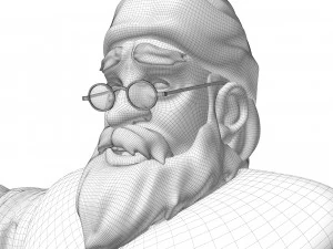 Pap&aacute; Noel Modelo 3D