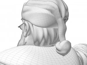 Pap&aacute; Noel Modelo 3D