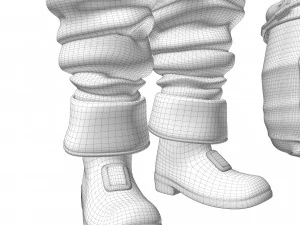 Pap&aacute; Noel Modelo 3D